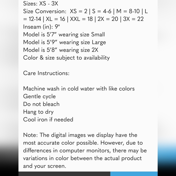 Hilary Radley Ladies' Bermuda Short small nwt - Picture 5 of 5